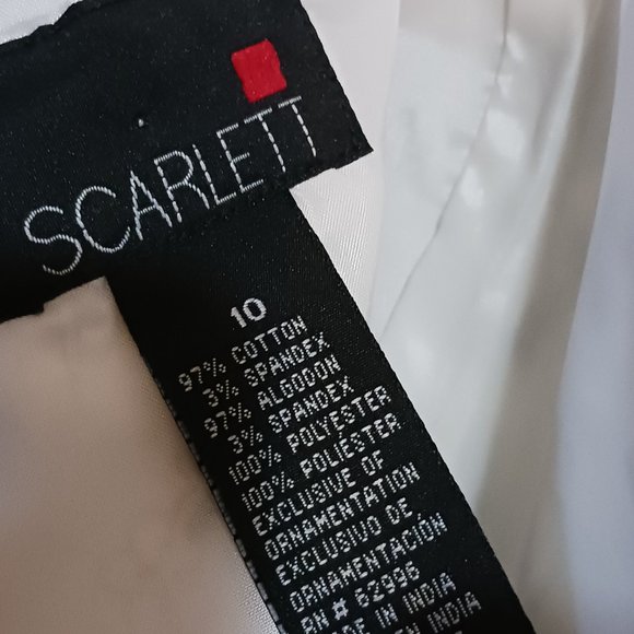 Scarlett sz 10 Summer Dress A line skirt Retro Look - Picture 2 of 9